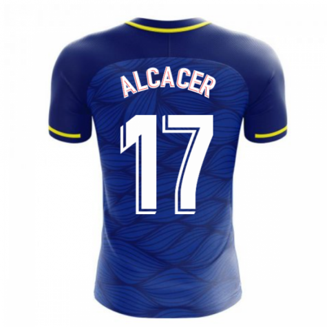 Villarreal 2023-2024 Away Concept Football Kit (Libero) (ALCACER 17)