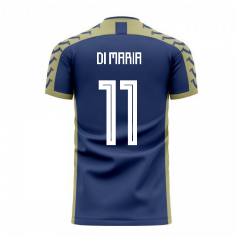Argentina 2023-2024 Away Concept Football Kit (Viper) (DI MARIA 11)