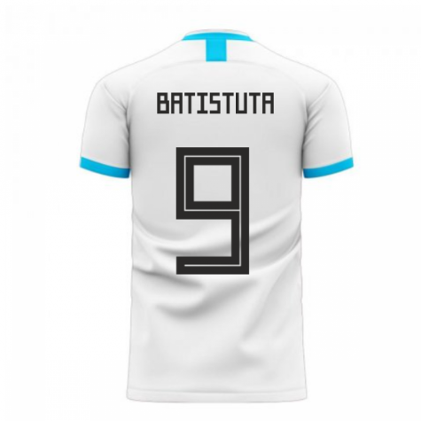 Argentina 2025-2026 Home Concept Football Kit (Libero) (BATISTUTA 9)