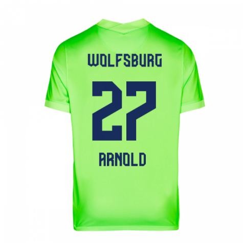 2020-2021 VFL Wolfsburg Home Nike Football Shirt (ARNOLD 27)