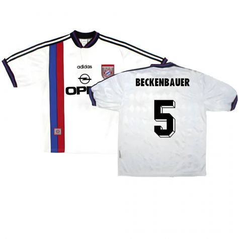 Bayern Munich 1996-98 Away Shirt ((Very Good) S) (Beckenbauer 5)