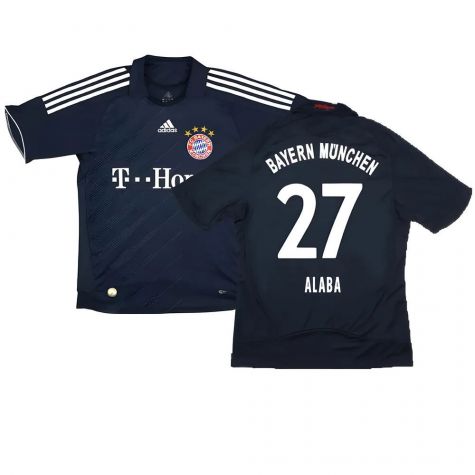 Bayern Munich 2008-10 Away Shirt ((Excellent) S) (Alaba 27)