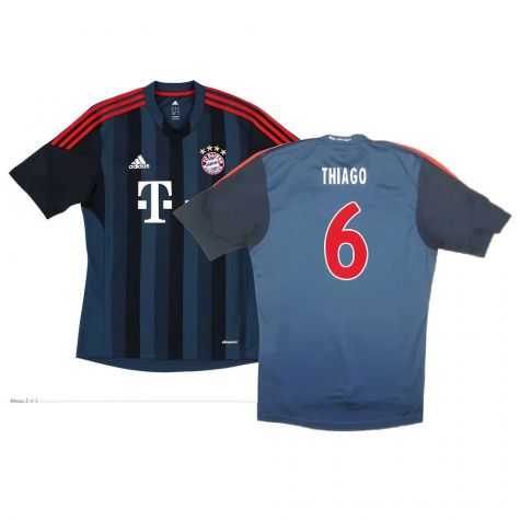 Bayern Munich 2013-14 Third Shirt ((Excellent) S) (Thiago 6)