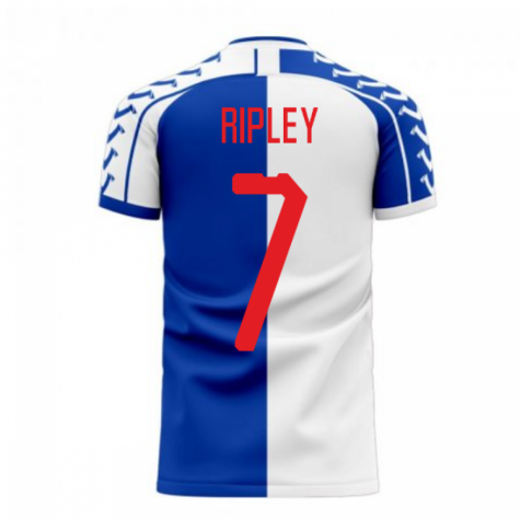 Blackburn 2023-2024 Home Concept Football Kit (Viper) (Ripley 7) - Baby