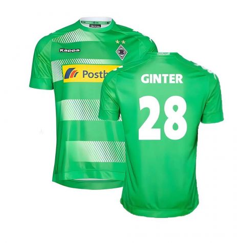 Borussia Monchengladbach 2016-18 Away Shirt ((Very Good) XL) (Ginter 28)