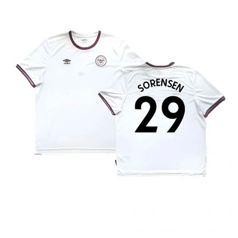 Brentford 2021-22 Third Shirt ((Excellent) 3XL) (SORENSEN 29)