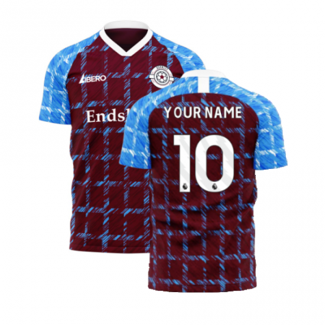 Burnley 2023-2024 Home Concept Football Kit (Libero) (Your Name)