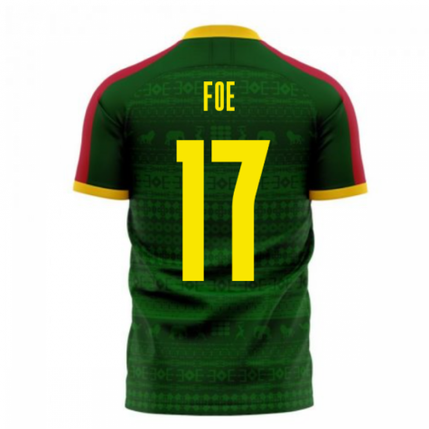 Cameroon 2023-2024 Home Concept Football Kit (Libero) (FOE 17)