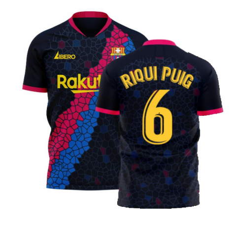 Catalonia 2025-2026 Away Concept Football Kit (Libero) (RIQUI PUIG 6)