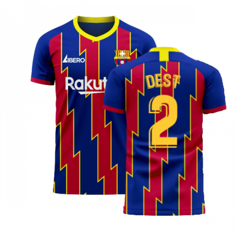 Catalonia 2025-2026 Home Concept Football Kit (Libero) (DEST 2)