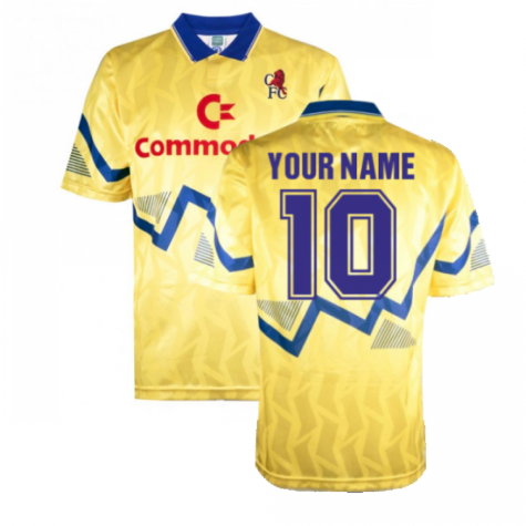 Chelsea 1990 Third Football Shirt (Your Name)