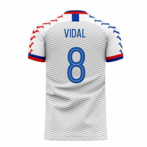 Chile 2023-2024 Away Concept Football Kit (Viper) (VIDAL 8)