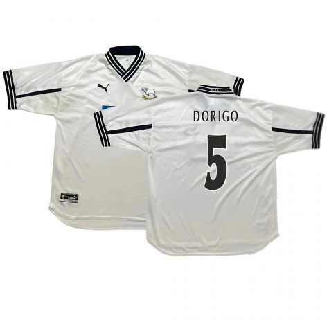 Derby County 1999-00 Home Shirt ((Very Good) XXL) (Dorigo 5)
