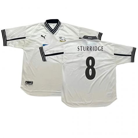 Derby County 1999-00 Home Shirt ((Very Good) XXL) (Sturridge 8)