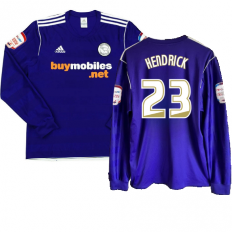 Derby County 2011-12 Away Long Sleeve Shirt (M) (Excellent) (Hendrick 23)