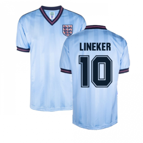 England 1986 World Cup Finals Third Shirt (LINEKER 10)