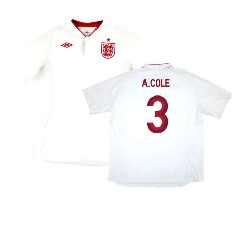 England 2012-13 Home (Mint) (A.Cole 3)