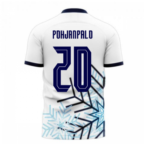 Finland 2025-2026 Home Concept Football Kit (Libero) (POHJANPALO 20)
