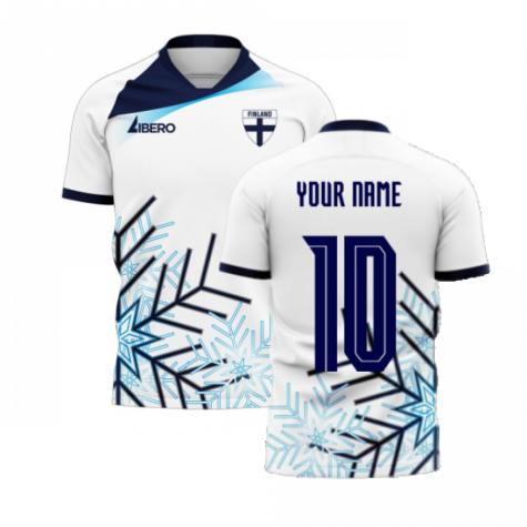 Finland 2025-2026 Home Concept Football Kit (Libero) (Your Name)