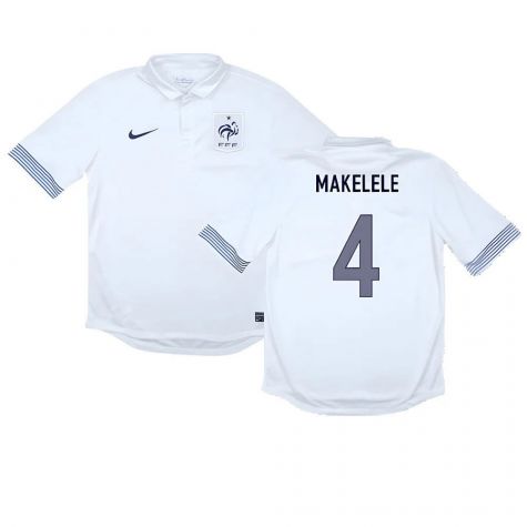 France 2012-13 Away Shirt ((Good) M) (MAKELELE 4)