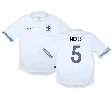France 2012-13 Away Shirt ((Good) M) (Mexes 5)