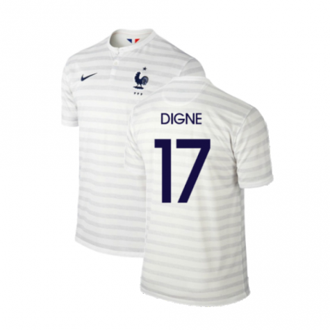 France 2014-15 Away Shirt ((Excellent) M) (Digne 17)