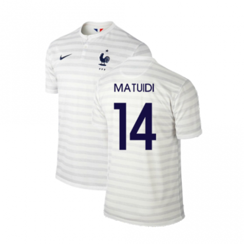 France 2014-15 Away Shirt ((Excellent) M) (Matuidi 14)