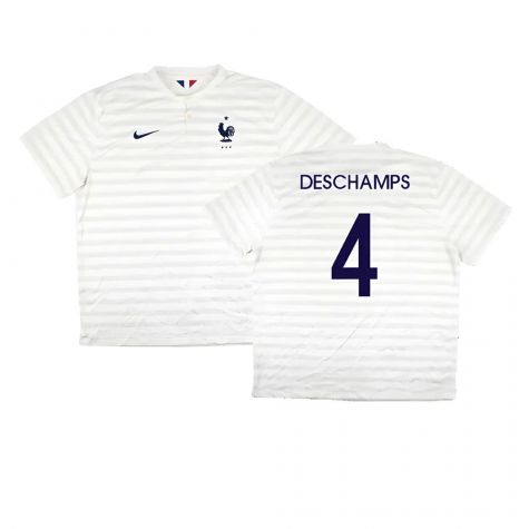 France 2014-15 Away Shirt ((Very Good) XXL) (Deschamps 4)
