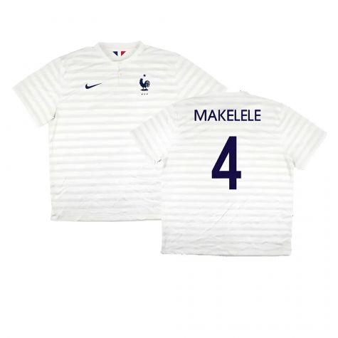 France 2014-15 Away Shirt ((Very Good) XXL) (Makelele 4)