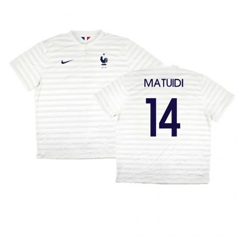 France 2014-15 Away Shirt ((Very Good) XXL) (Matuidi 14)