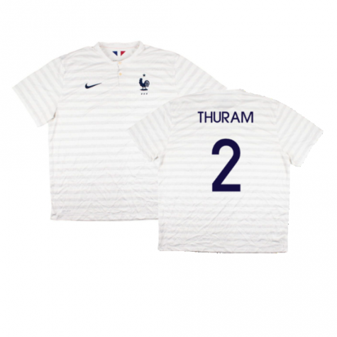 France 2014-15 Away Shirt ((Very Good) XXL) (Thuram 2)