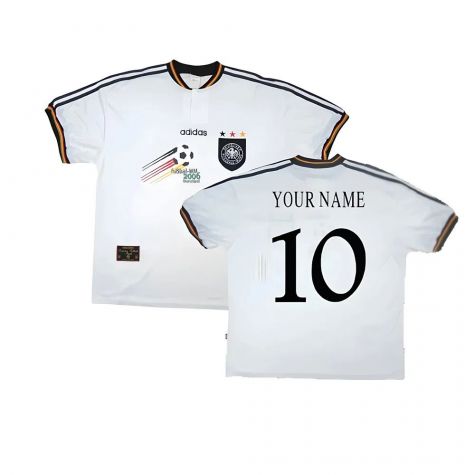 Germany 1996-98 Home Shirt ((Excellent) S) (Your Name)