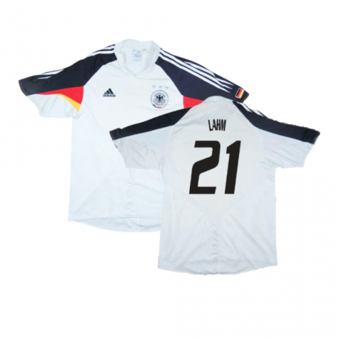 Germany 2004-06 Home Shirt ((Very Good) XL) (Lahm 21)