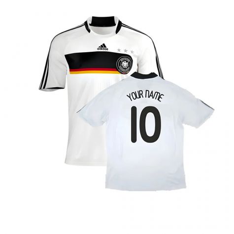 Germany 2008-09 Home Shirt ((Good) S) (Your Name)
