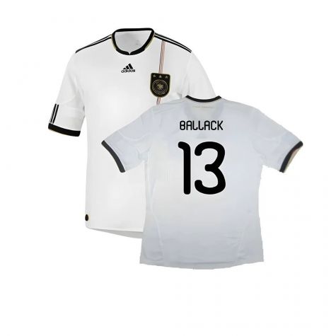 Germany 2010-11 Home Shirt ((Excellent) XL) (BALLACK 13)