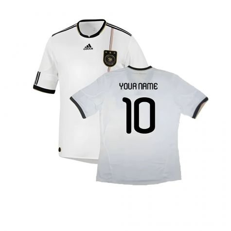 Germany 2010-11 Home Shirt ((Excellent) XL) (Your Name)