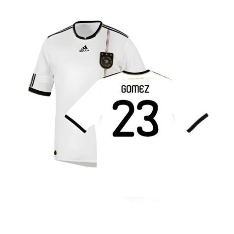 Germany 2010-11 Home Shirt ((Good) S) (GOMEZ 23)