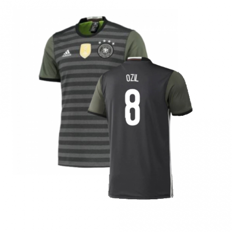 Germany 2015-16 Away Shirt ((Excellent) M) (Ozil 8)