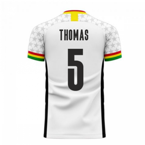 Ghana 2023-2024 Home Concept Football Kit (Libero) (THOMAS 5)