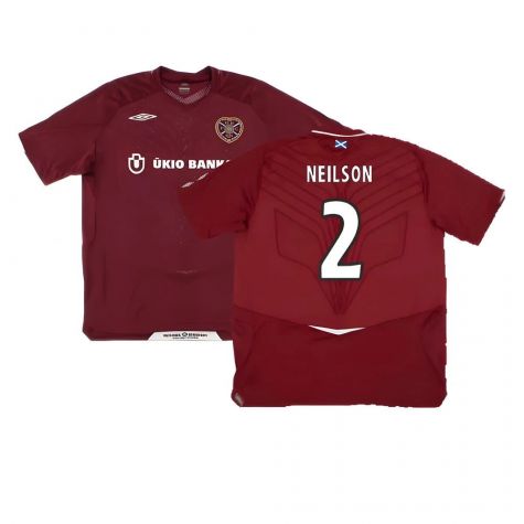 Hearts 2008-09 Home Shirt ((Good) XXL) (Neilson 2)