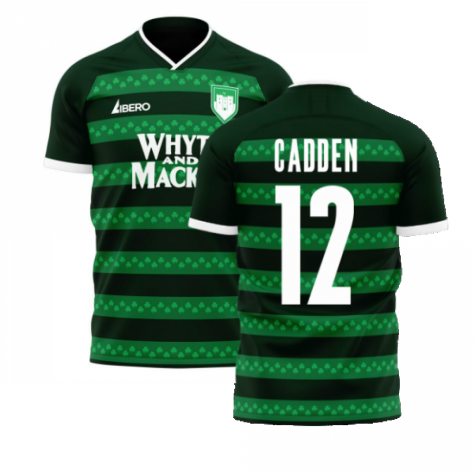 Hibernian 2025-2026 Third Concept Football Kit (Libero) (CADDEN 12)