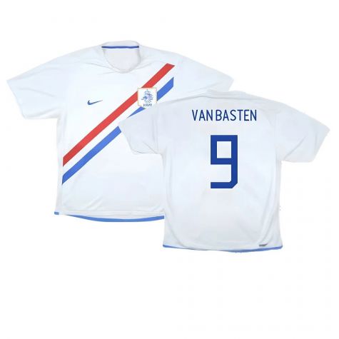 Holland 2006-08 Away Shirt ((Very Good) S) (Van Basten 9)