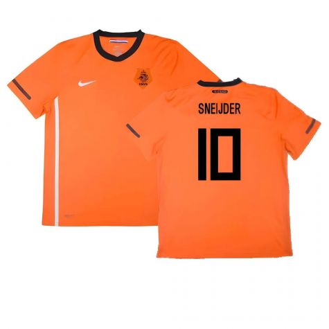 Holland 2010-11 Home Shirt (3xl) ((Very Good) 3XL) (Sneijder 10)