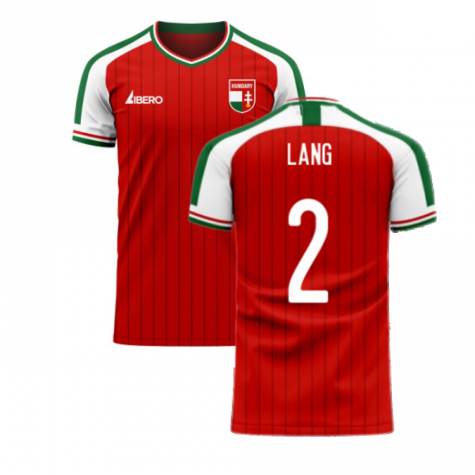 Hungary 2023-2024 Home Concept Football Kit (Libero) (LANG 2)