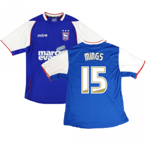 Ipswich Town 2013-14 Home Shirt ((Excellent) XXL) (Mings 15)