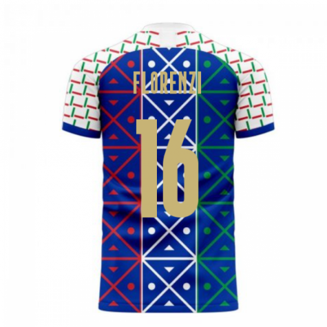 Italy 2024-2025 Renaissance Home Concept Football Kit (Libero) (FLORENZI 16)