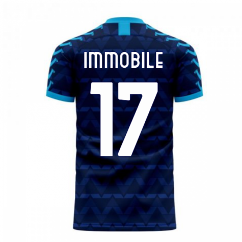 Lazio 2025-2026 Away Concept Football Kit (Viper) (Immobile 17)