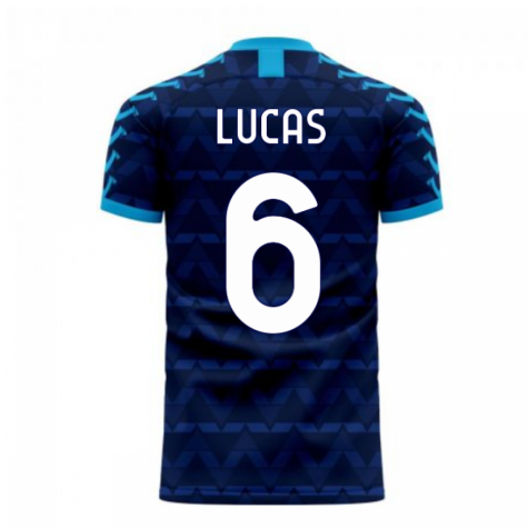 Lazio 2023-2024 Away Concept Football Kit (Viper) (LUCAS 6)