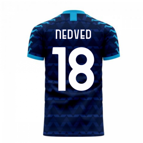 Lazio 2023-2024 Away Concept Football Kit (Viper) (NEDVED 18)