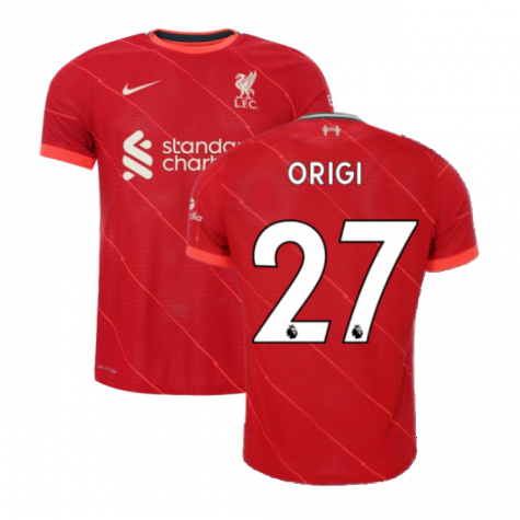 Liverpool 2021-2022 Vapor Home Shirt (ORIGI 27)